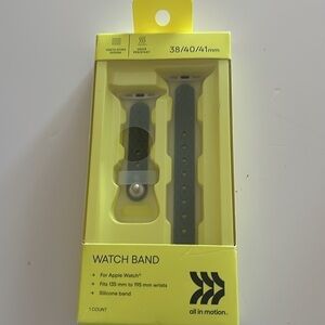 Apple Watch Silicone Band 38/40/41mm OLIVE - All in Motion / BRAND NEW IN BOX.